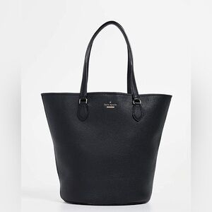 Kate Spade Jackson Street Kristine Black Leather Tote Bag